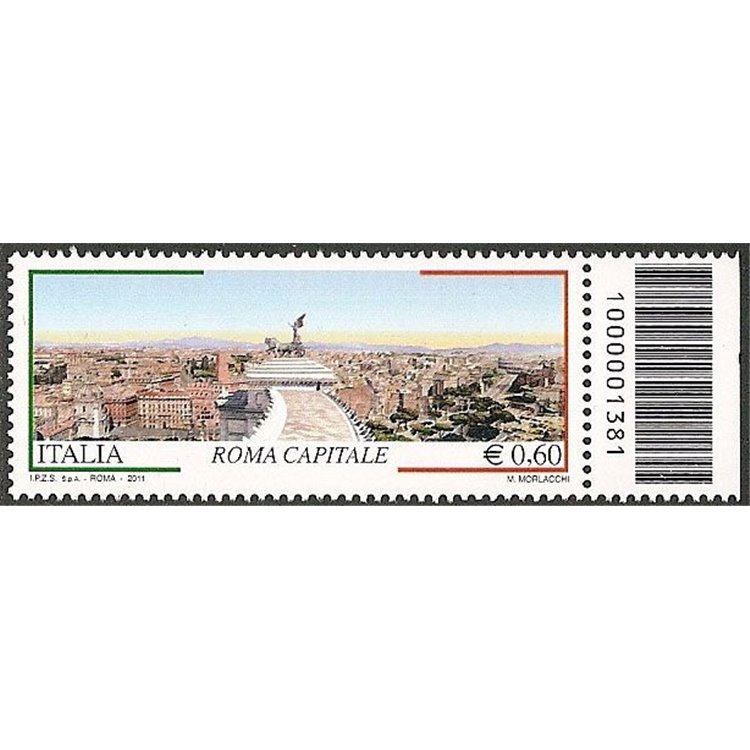 ITALIA 2011 Roma capitale CB 1381 dx