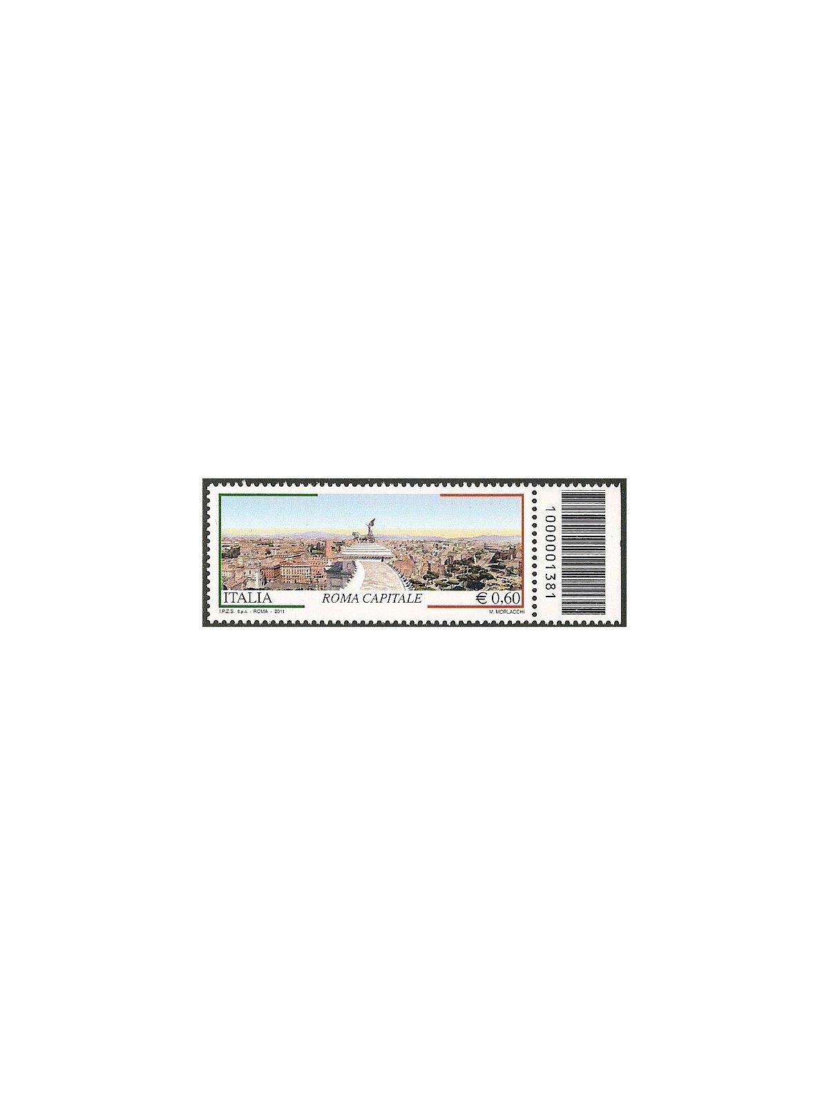 ITALIA 2011 Roma capitale CB 1381 dx