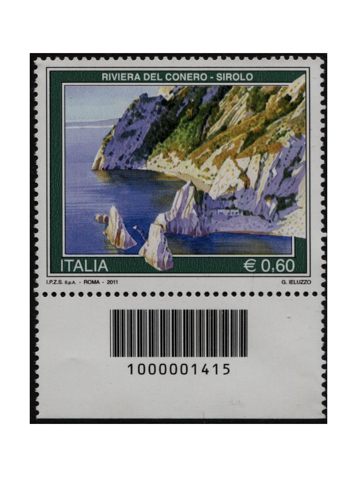 ITALY 2011 Tourism Sirolo CB 1415 low