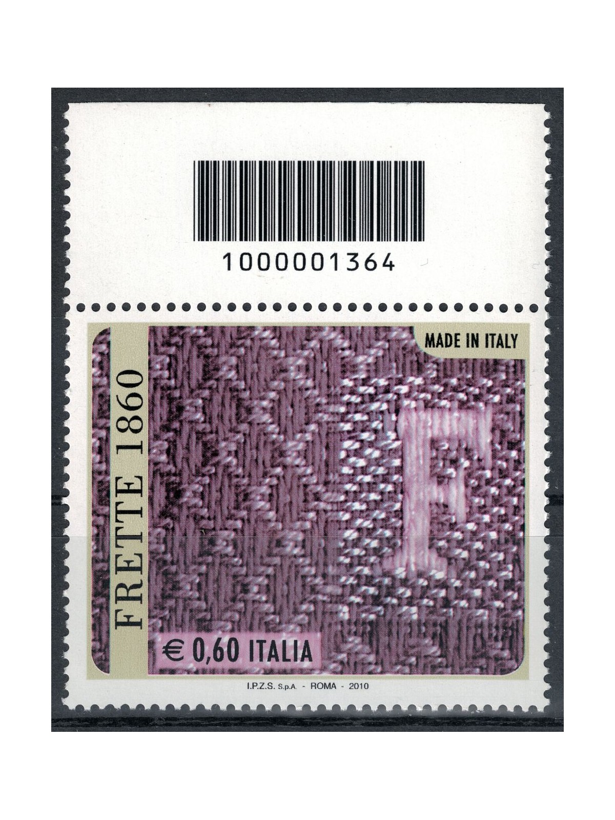 ITALY 2010 Frette CB 1364