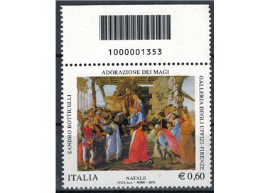 ITALY 2010 Religious Christmas CB 1353