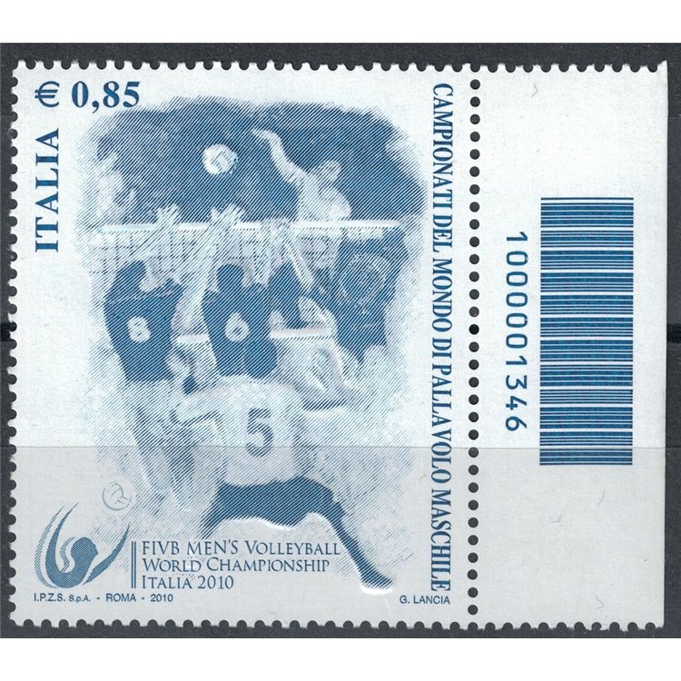 ITALIA 2010 Pallavolo maschile CB 1346