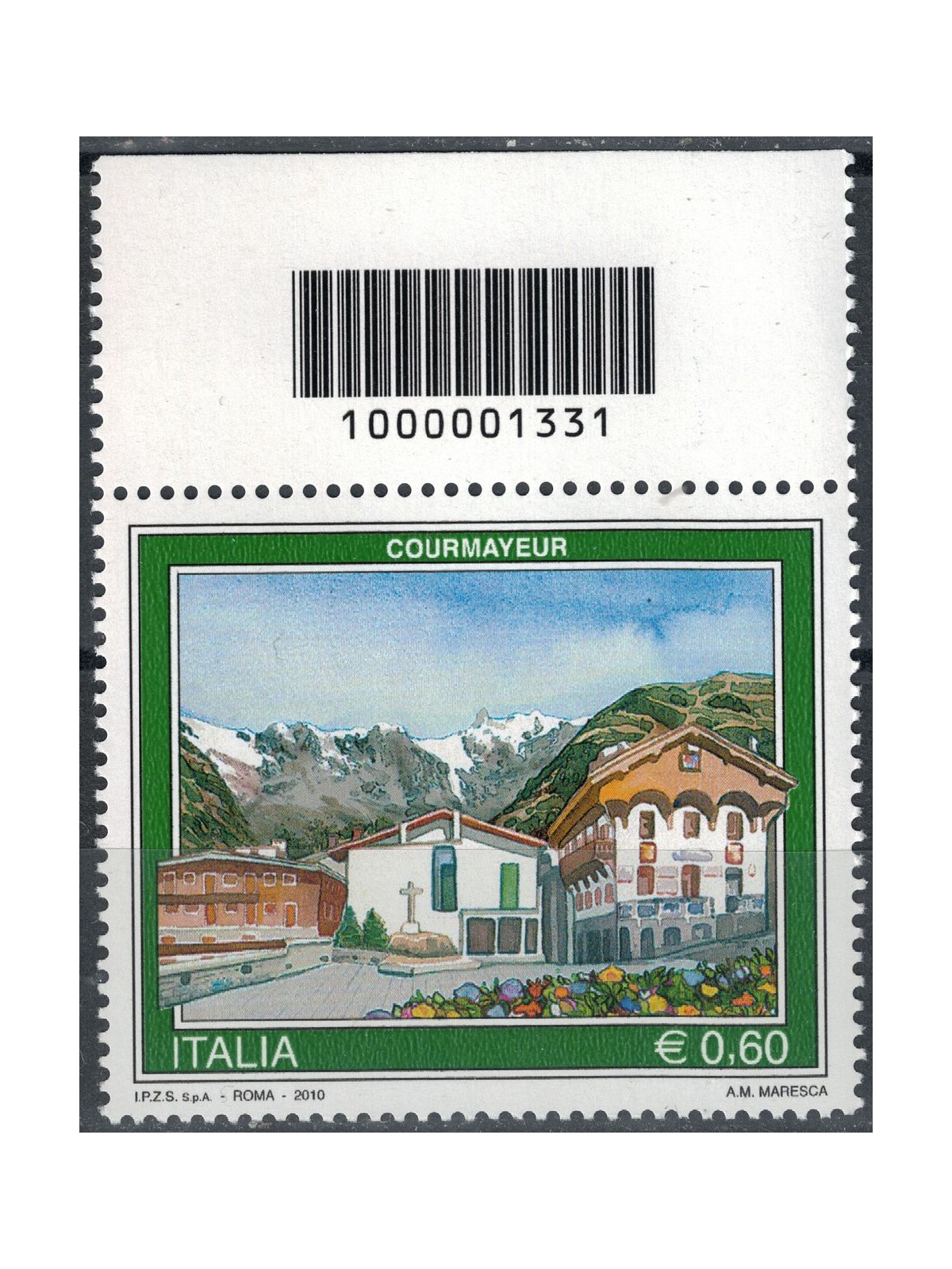 ITALY 2010 Tourism (Courmayeur) CB 1331