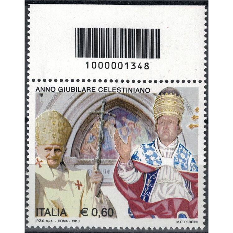ITALY 2010 Celestinian Jubilee Year CB 1348