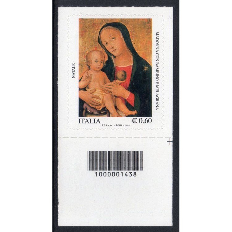 ITALY 2011 Religious Christmas CB 1438 aid