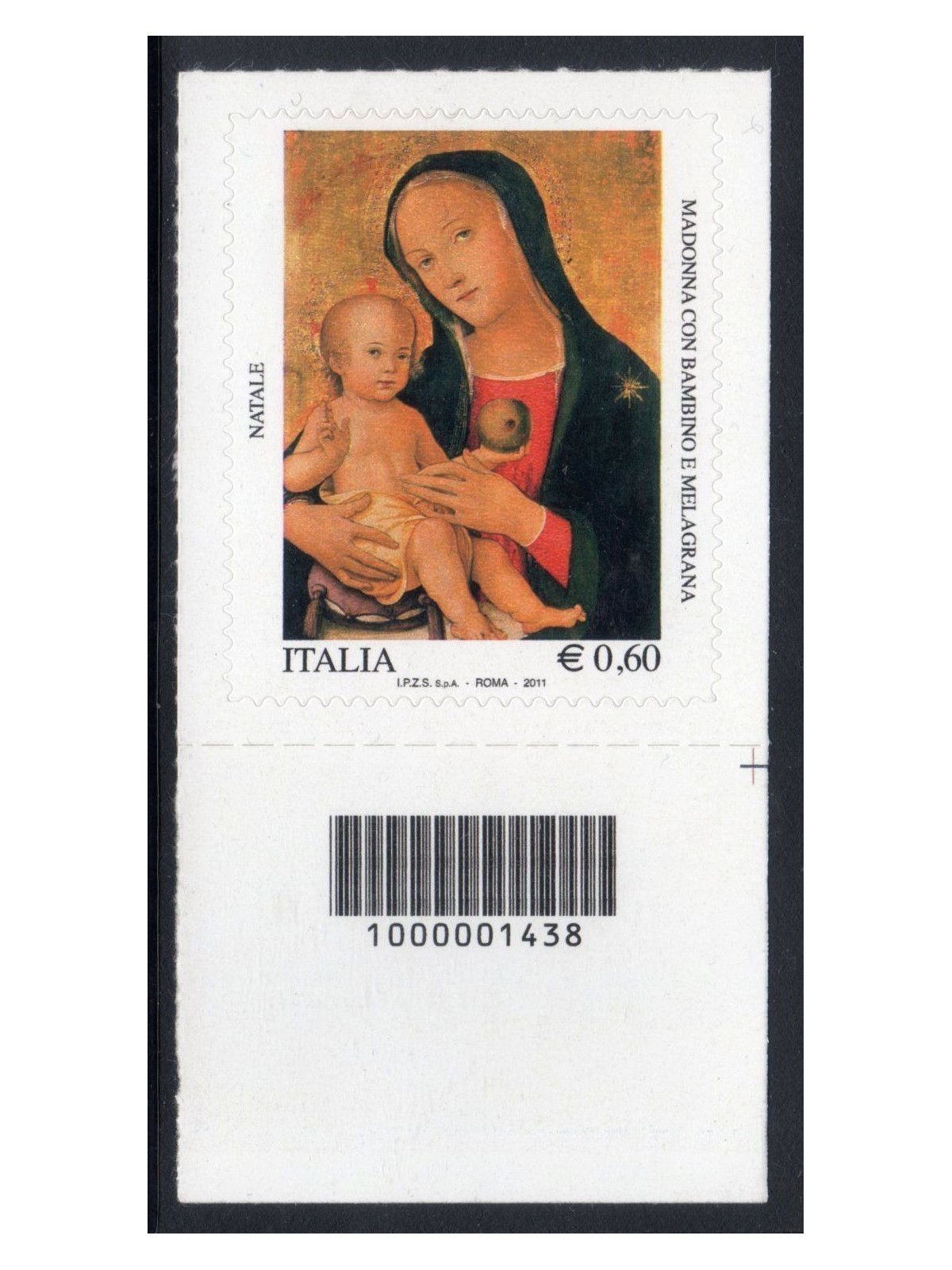ITALIA 2011 Natale religioso CB 1438 aid