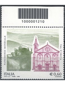 ITALIA 2008 Patrimonio Unesco Val d'Orcia CB 1210