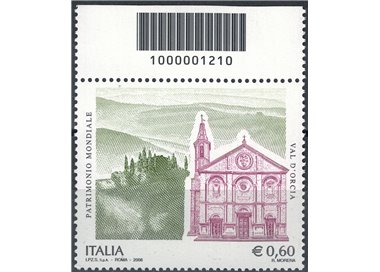 ITALY 2008 UNESCO World Heritage Site Val d'Orcia CB 1210
