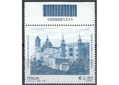 ITALY 2008 UNESCO World Heritage Site Urbino CB 1211
