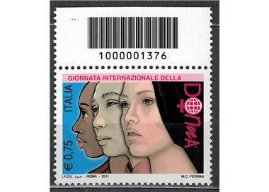 ITALY 2011 Women's Day CB 1376 high