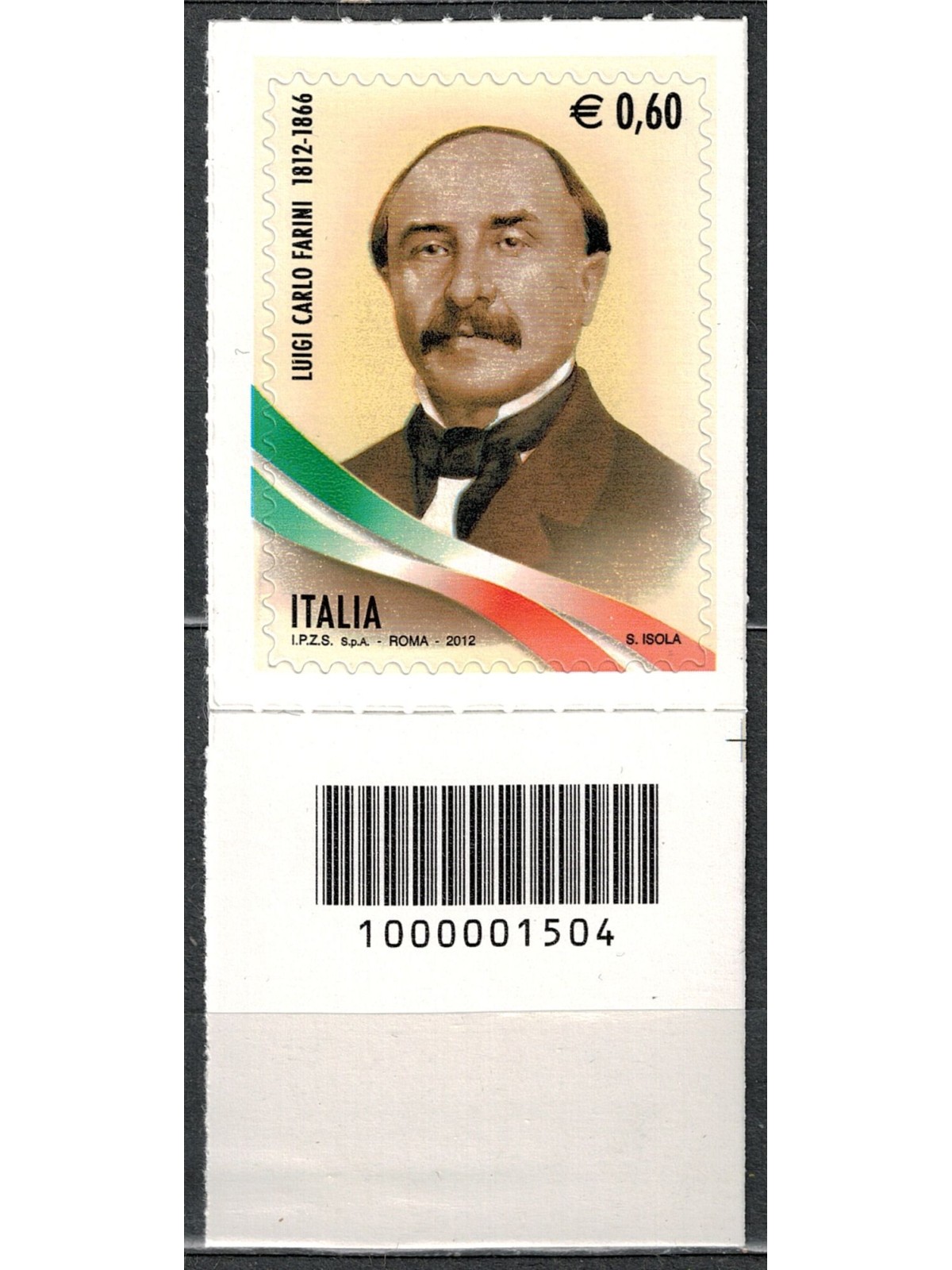 ITALY 2012 Luigi Carlo Farini CB 1504 aid