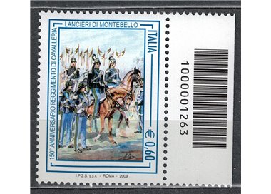 ITALY 2009 Lancers of Montebello CB 1263