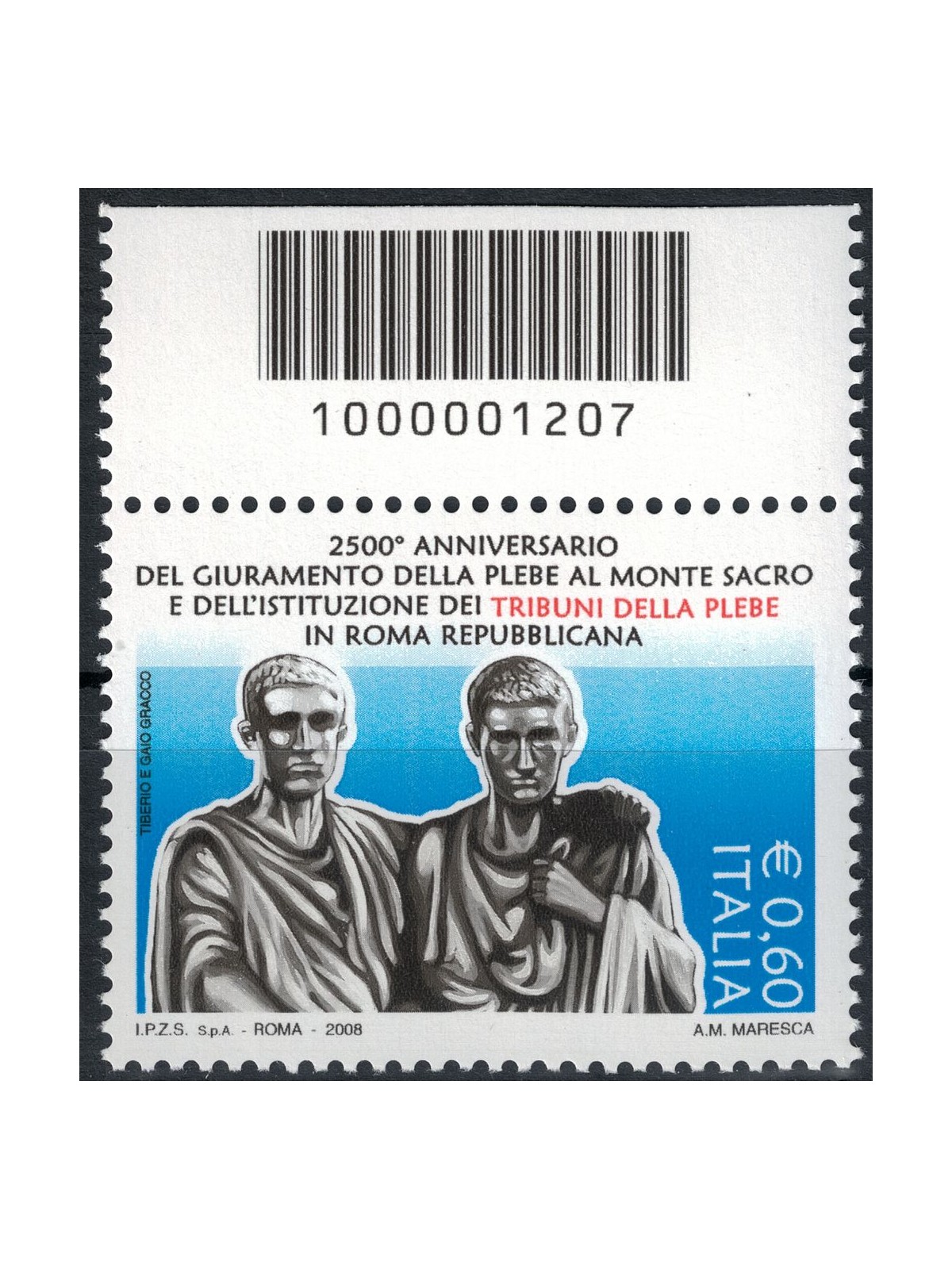ITALY 2008 Tribune of the Plebs CB 1207