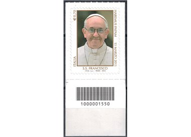 ITALY 2013 Pontificate of Pope Francis CB 1550 ais
