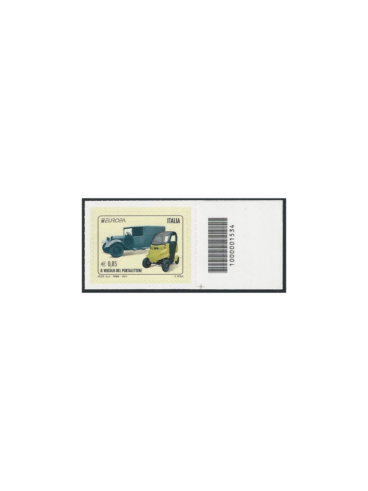 ITALY 2013 Europe €0.85 CB 1534 aid