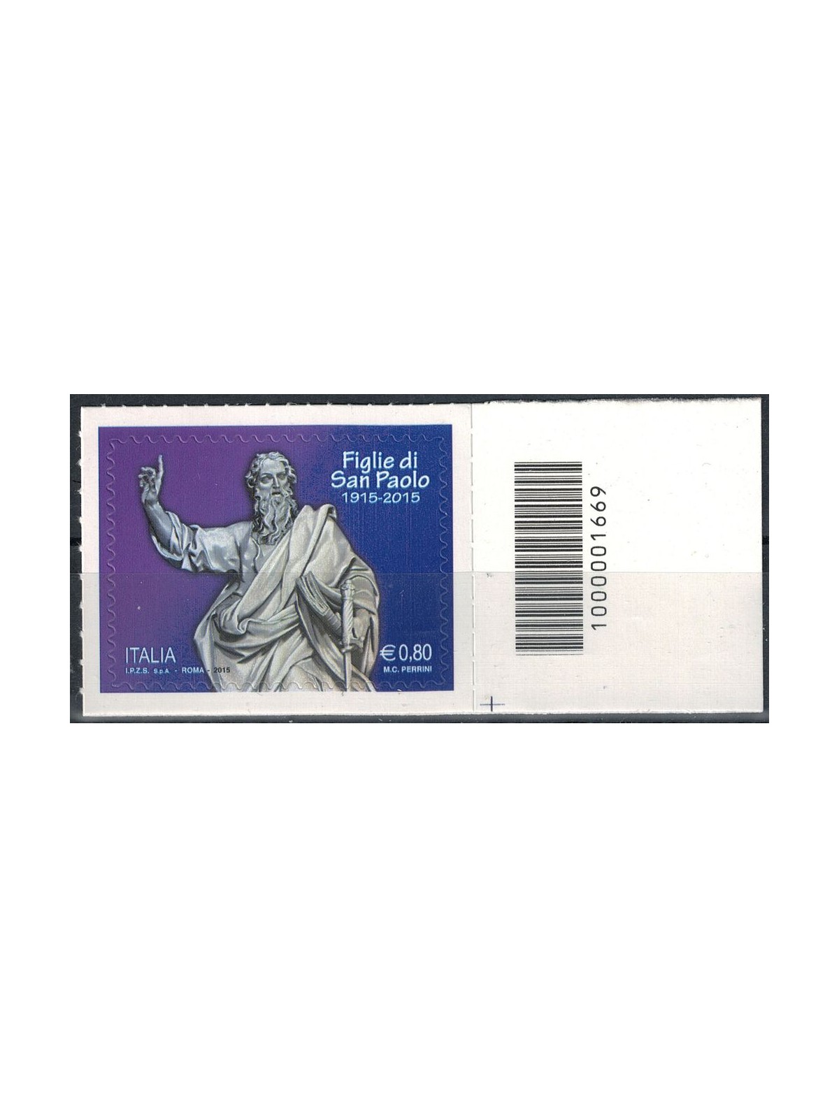 ITALY 2015 Daughters of St. Paul CB 1669 aid