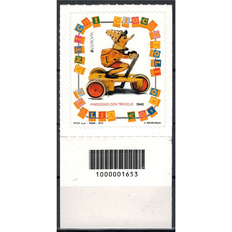ITALIA 2015 Europa Pinocchio CB 1653 aid