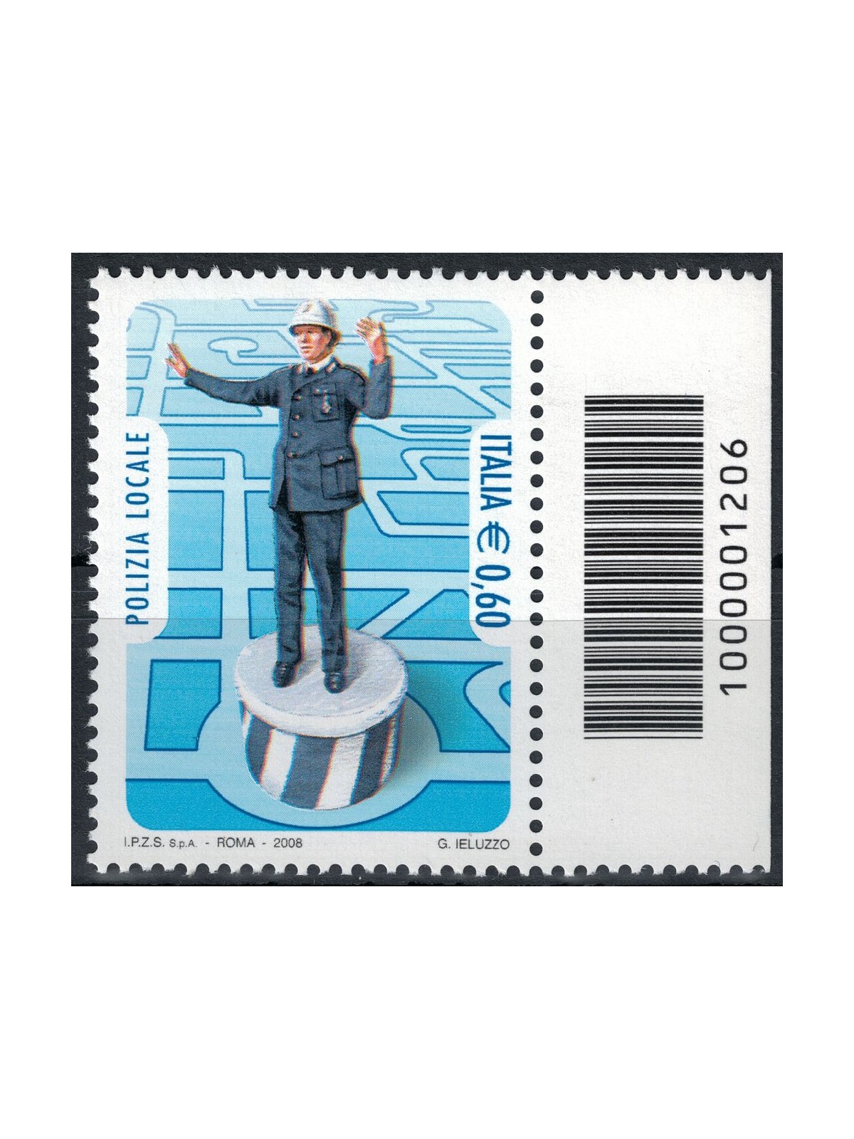 ITALIA 2008 Polizia locale CB 1206