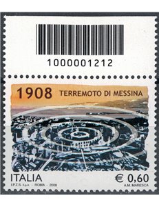 ITALIA 2008 Terremoto di Messina CB 1212