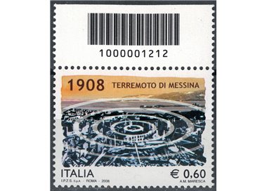 ITALIA 2008 Terremoto di Messina CB 1212