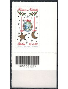 ITALY 2009 Secular Christmas CB 1274