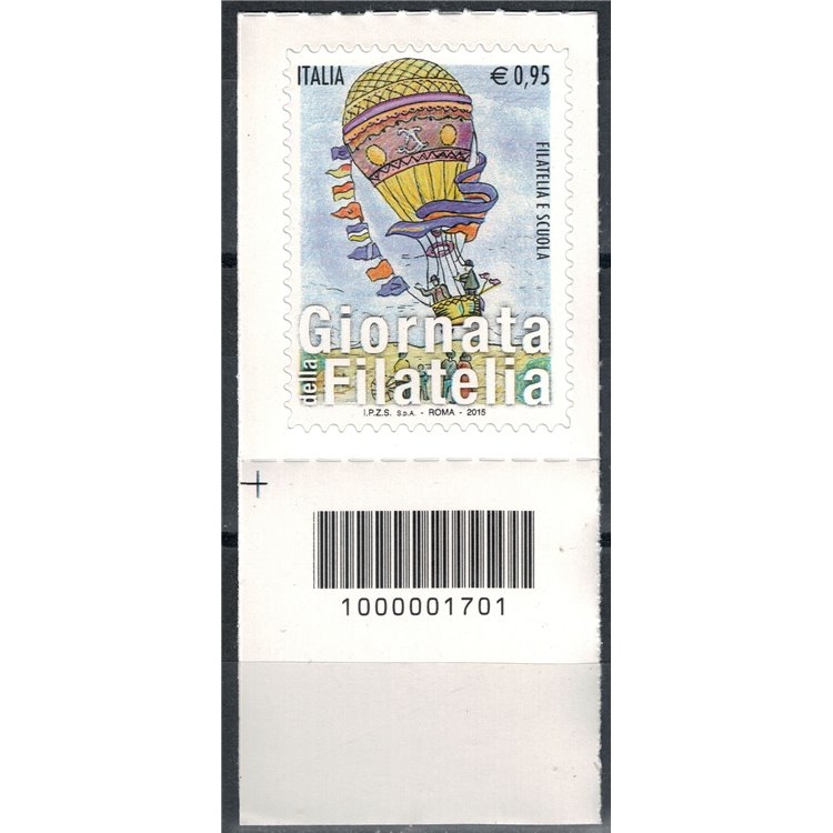 ITALIA 2015 Giornata della filatelia CB 1701 ais