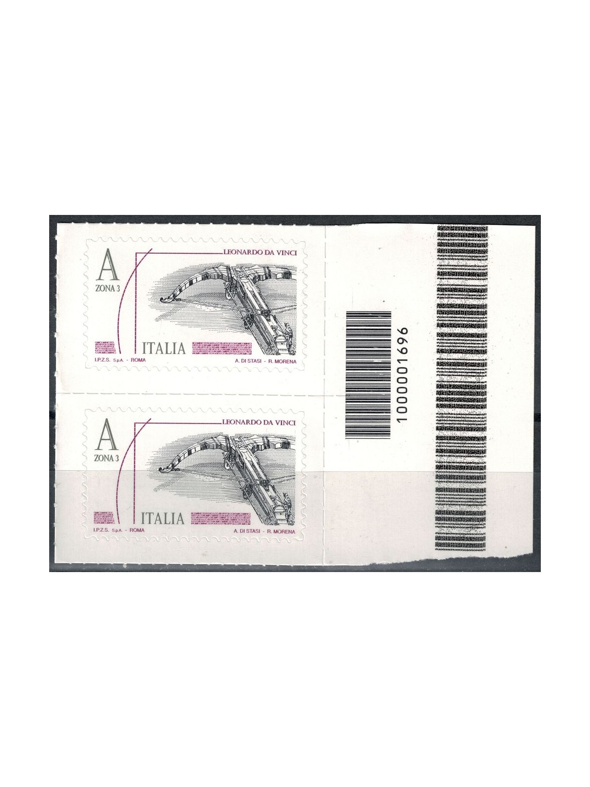 ITALIA 2015 Leonardesca A zona 3 CB 1696 dx