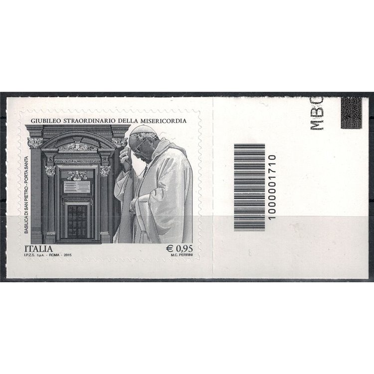 ITALIA 2015 Giubileo straordinario € 0,95 CB 1710 aid