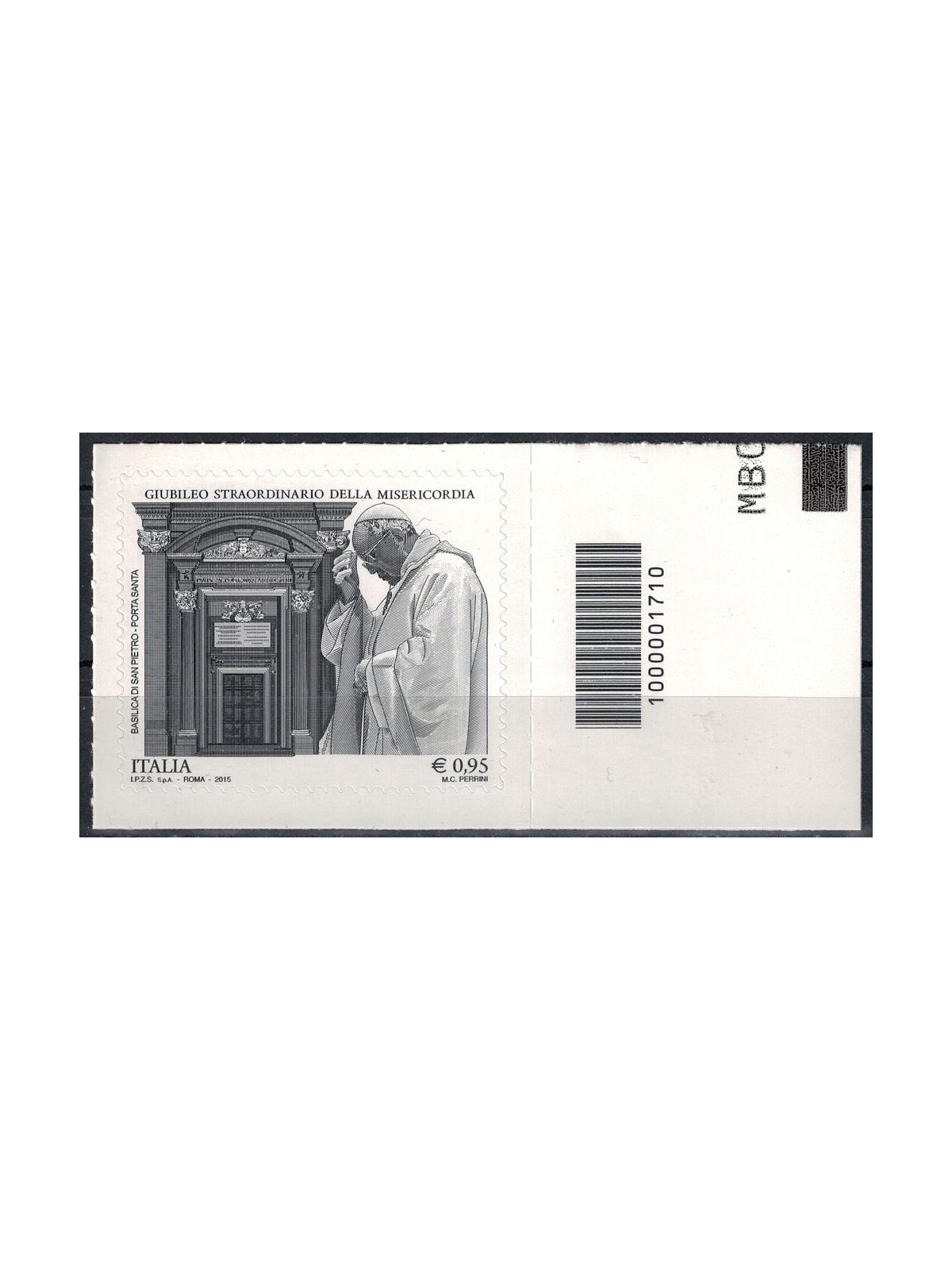 ITALY 2015 Extraordinary Jubilee €0.95 CB 1710 aid