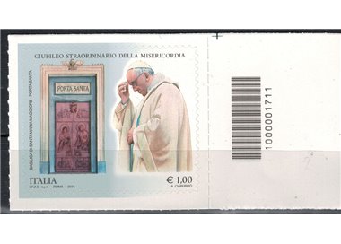ITALY 2015 Extraordinary Jubilee €1.00 CB 1711 asd