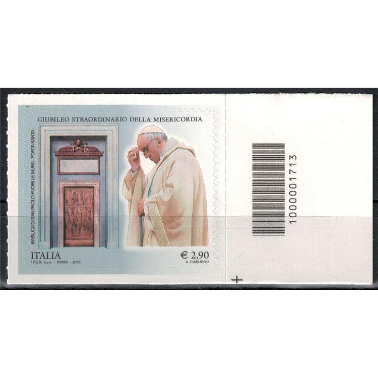 ITALY 2015 Extraordinary Jubilee €2.90 CB 1713 aid