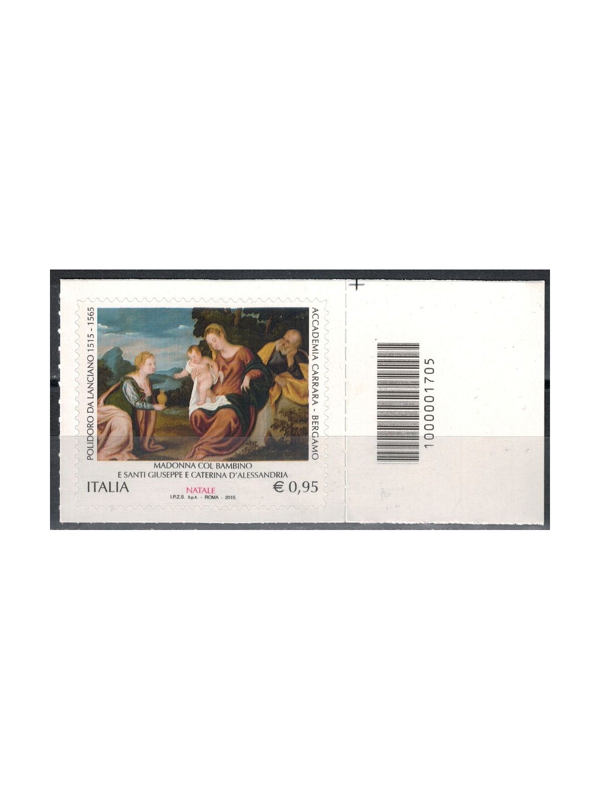 ITALIA 2015 Natale religioso CB 1705 asd