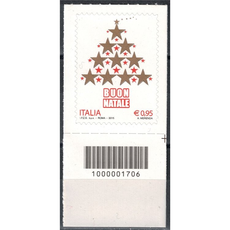 ITALY 2015 Secular Christmas CB 1706 aid