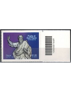 ITALIA 2015 Figlie di San Paolo CB 1669 asd