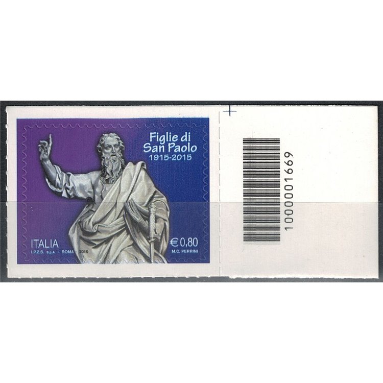 ITALIA 2015 Figlie di San Paolo CB 1669 asd