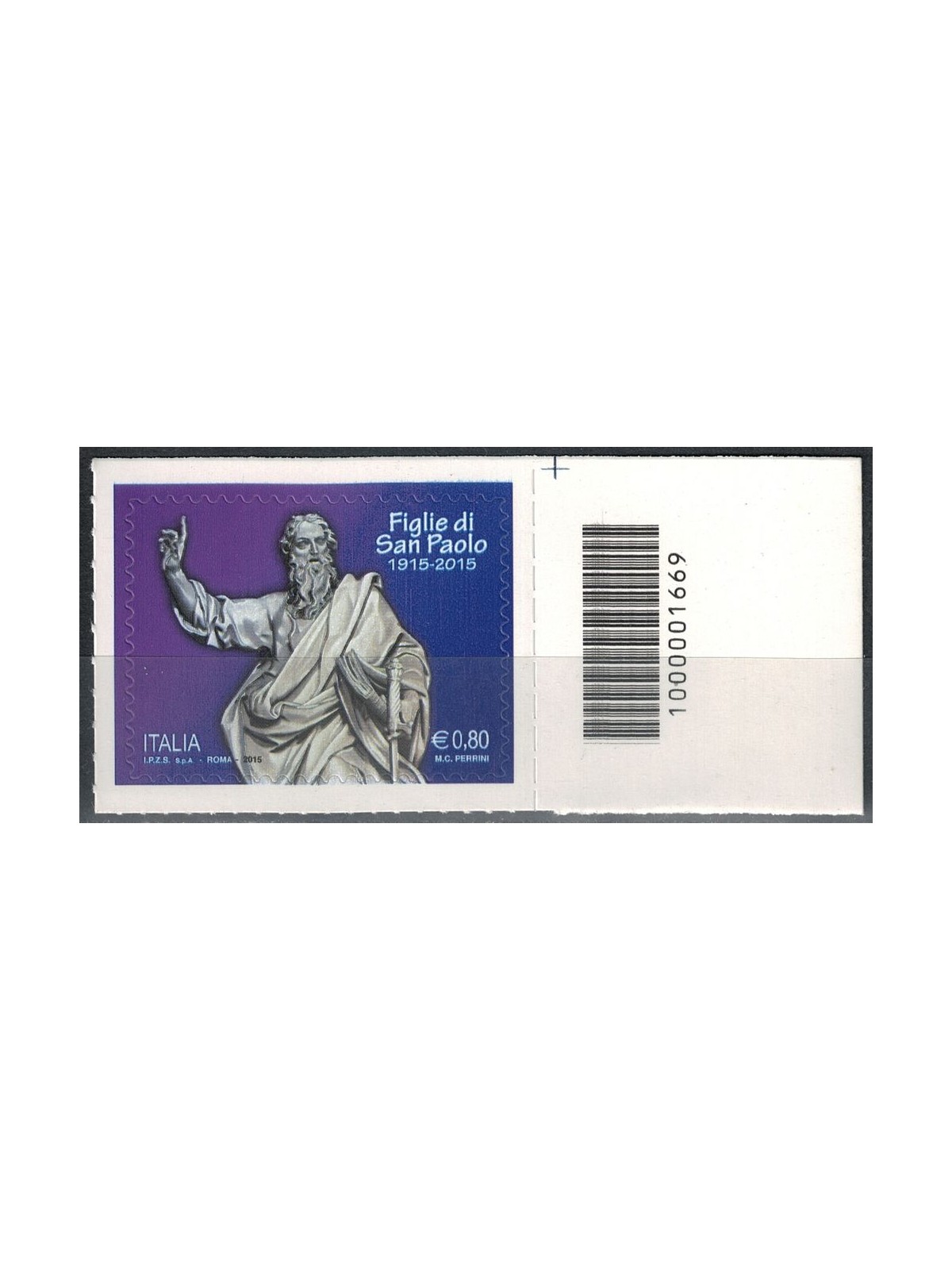 ITALIA 2015 Figlie di San Paolo CB 1669 asd