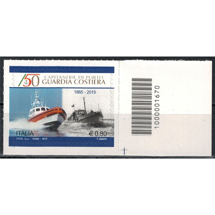 ITALY 2015 Coast Guard CB 1670 aid