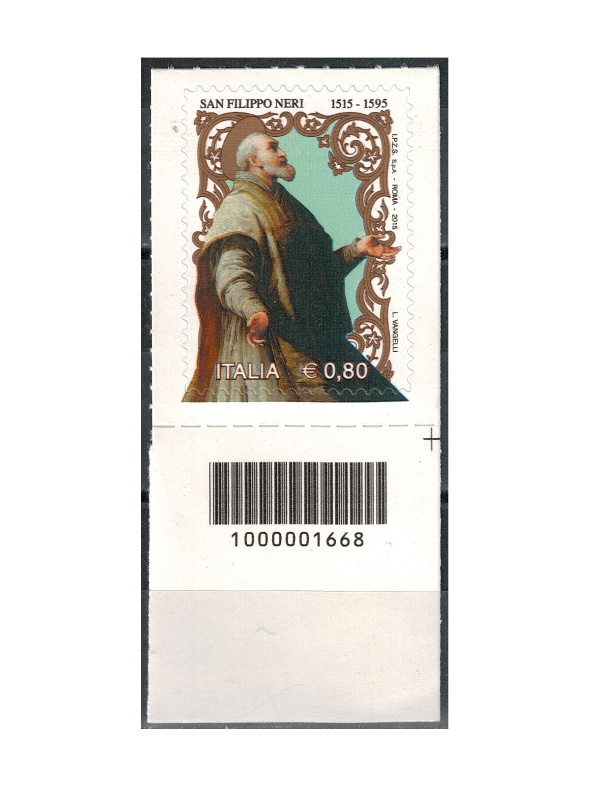 ITALY 2015 San Filippo Neri CB 1668 aid