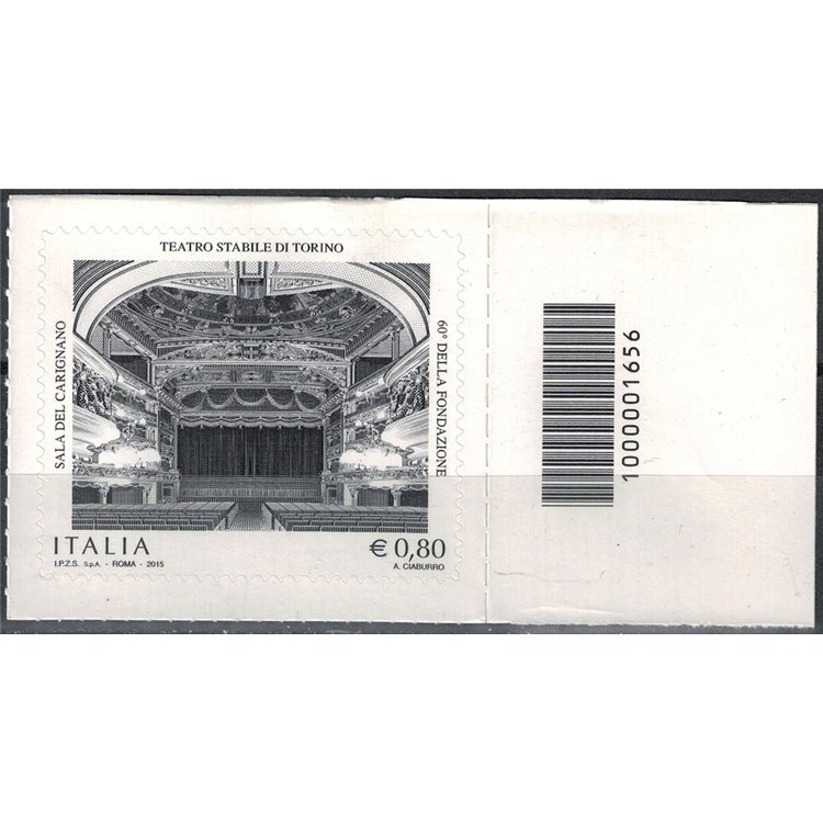 ITALIA 2015 Teatro Stabile di Torino CB 1656 asd