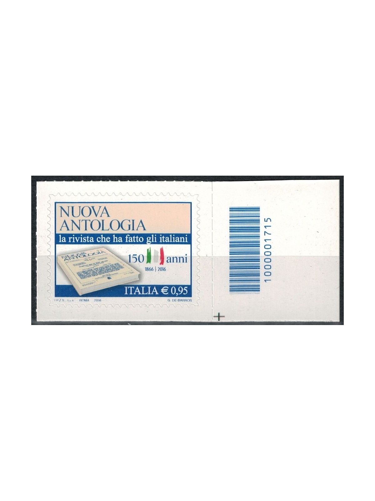 ITALY 2016 New Anthology CB 1715 aid