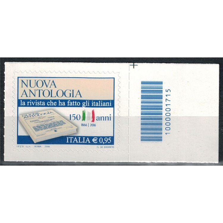 ITALIA 2016 Nuova Antologia CB 1715 asd