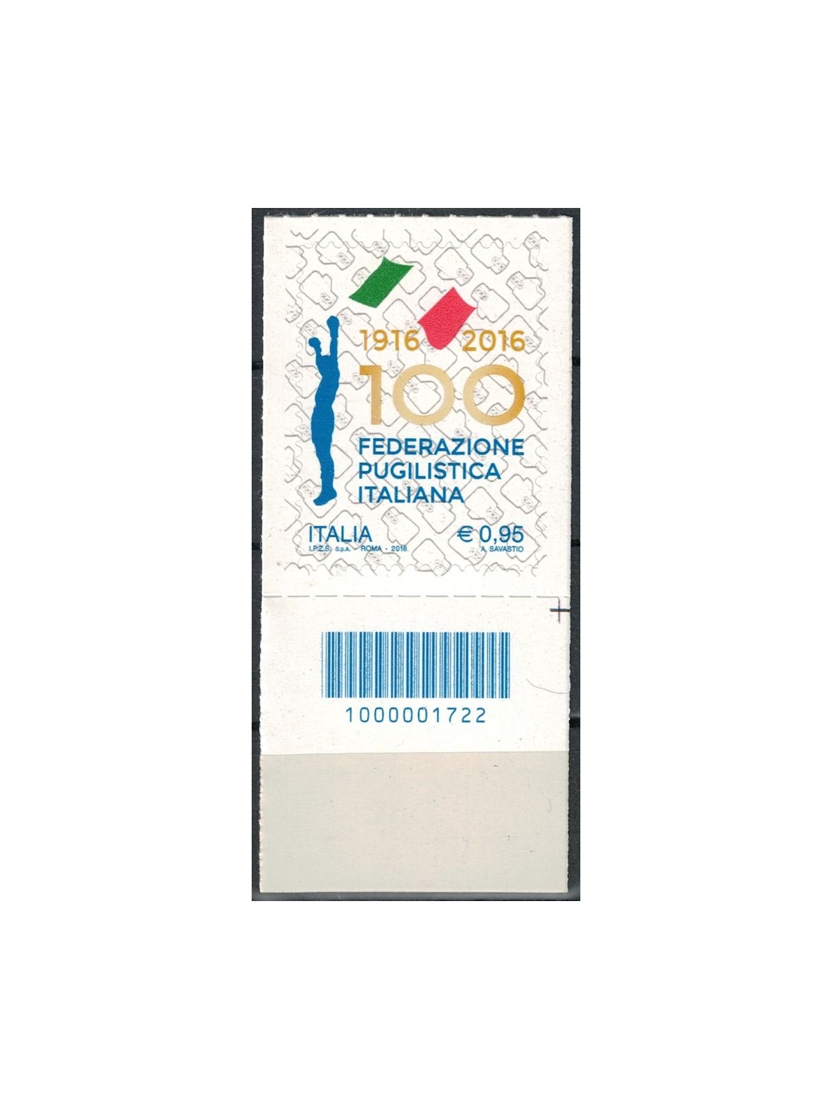 ITALIA 2016 Federazione pugilistica CB 1722 aid
