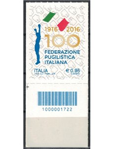 ITALY 2016 Boxing Federation CB 1722 ais