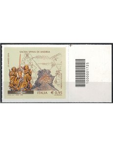 ITALY 2016 Sacred Thorn of Andria CB 1725 asd