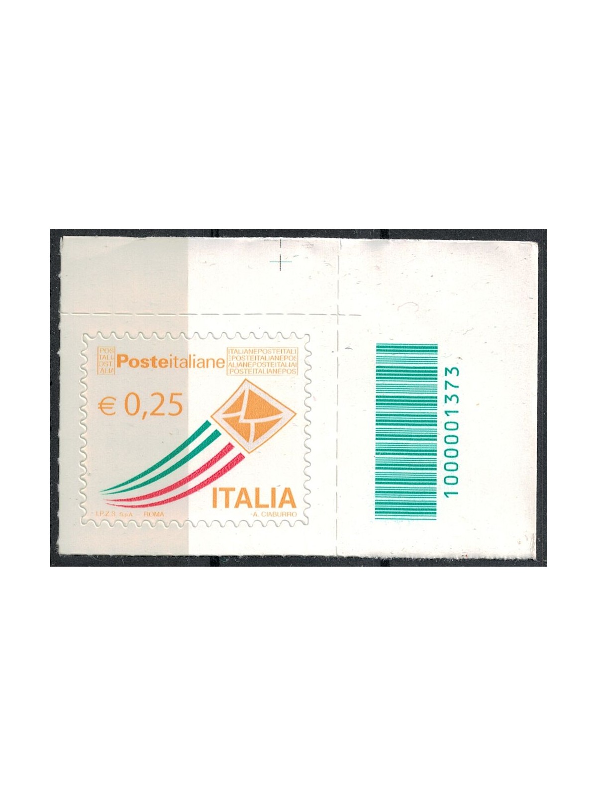 ITALY 2013 Ordinary € 0.25 CB 1373 asd