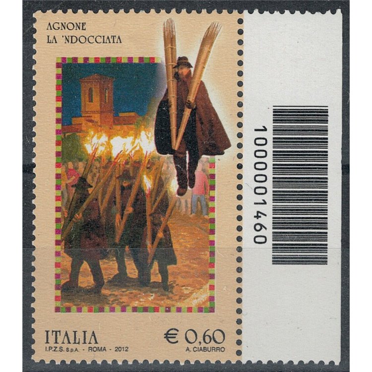 ITALIA 2012 Folclore Agnone CB 1460 dx