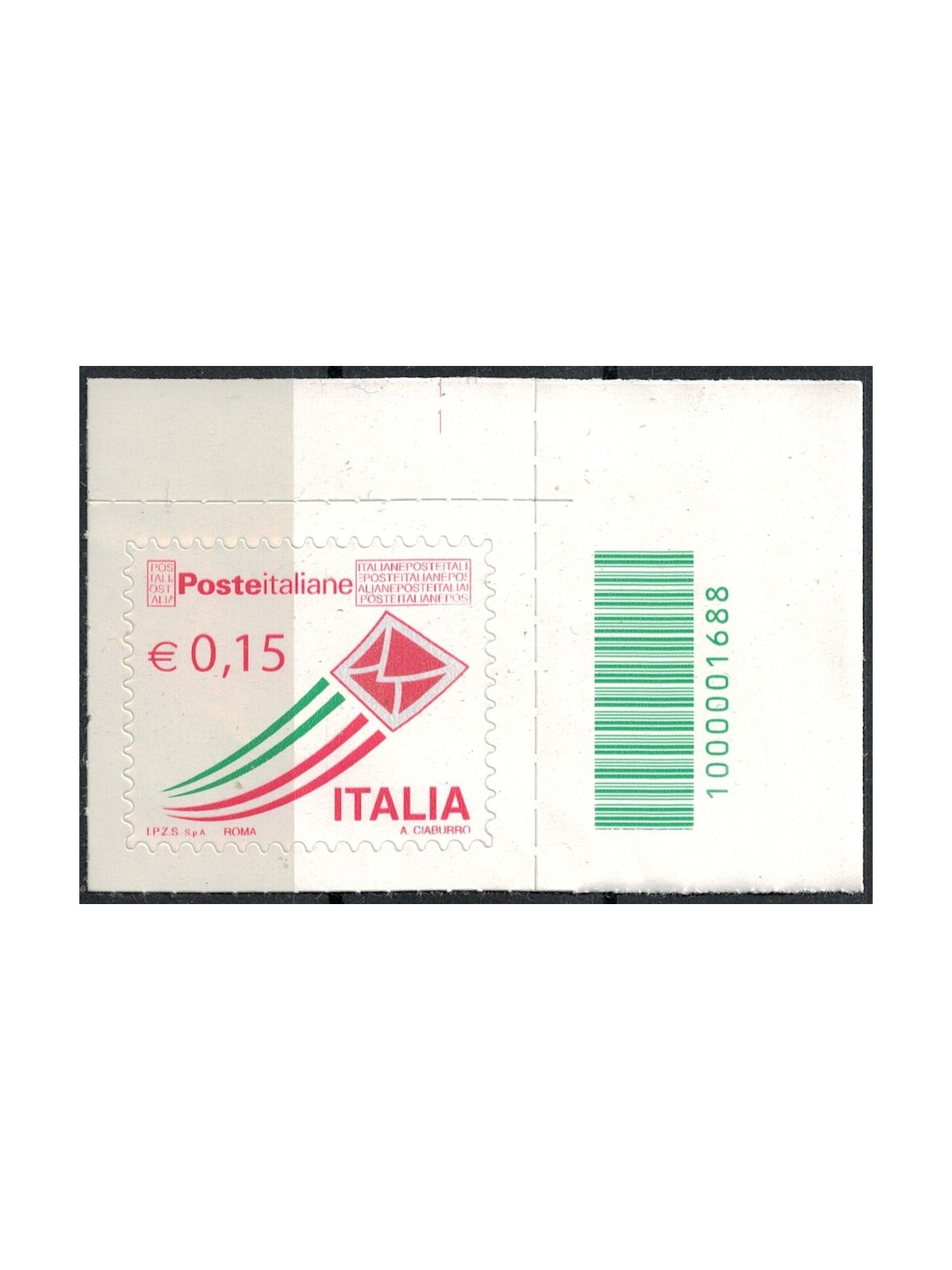 ITALY 2015 Ordinary €0.15 CB 1688