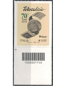 ITALY 2016 Totocalcio CB 1740 ais