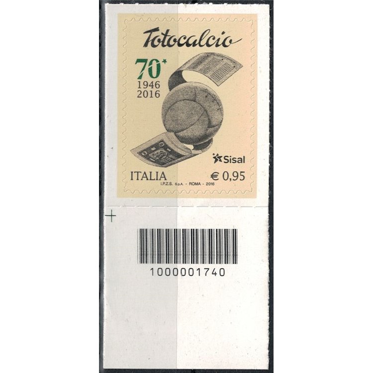 ITALIA 2016 Totocalcio CB 1740 ais