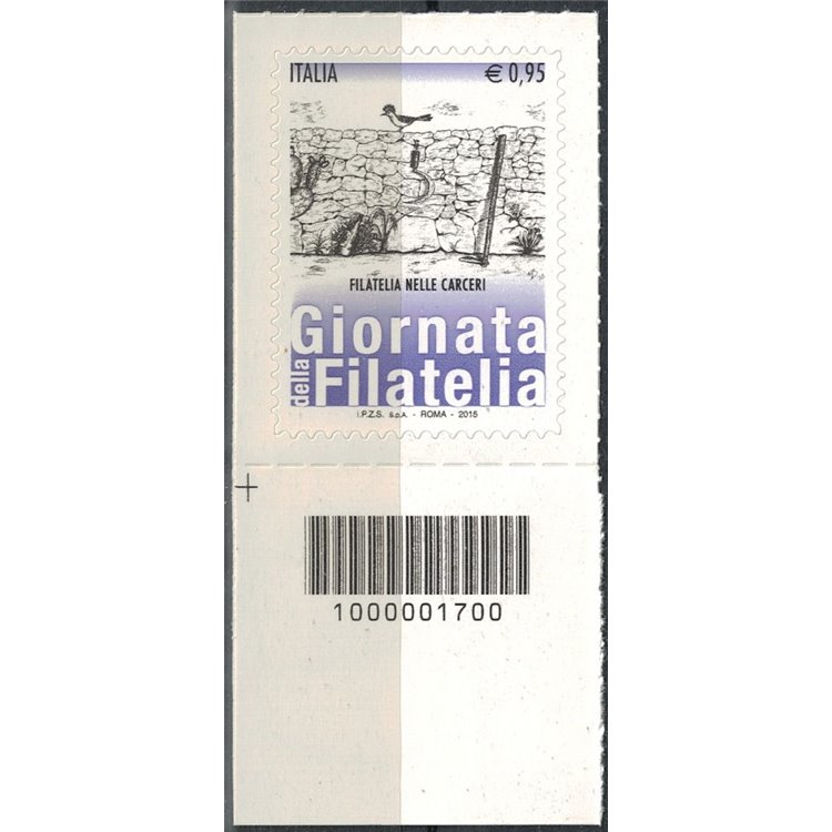 ITALY 2015 Philately Day CB 1700 ais